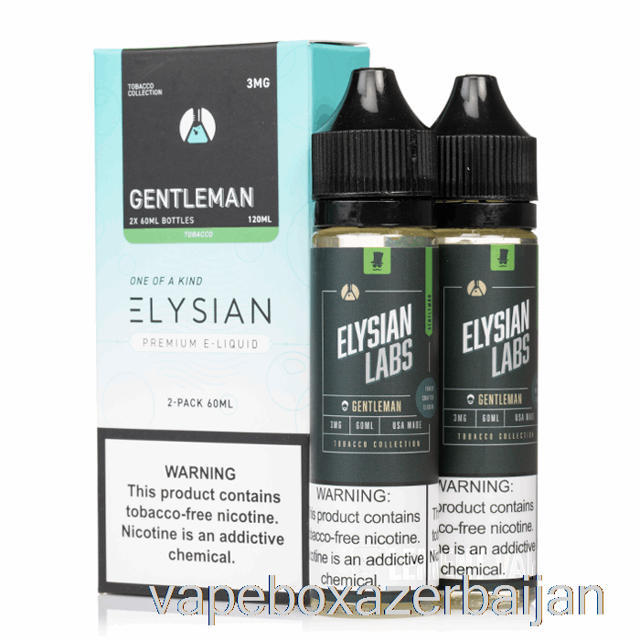 Vape Baku Gentleman - Elysian Labs - 120mL 0mg